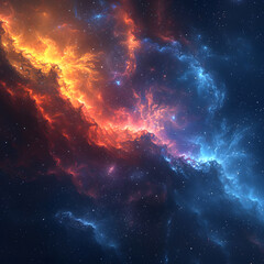 Fototapeta premium Digital Galactic Gateway