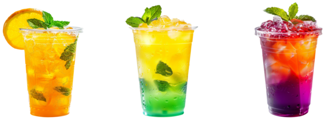 Refreshing Drink with Mint