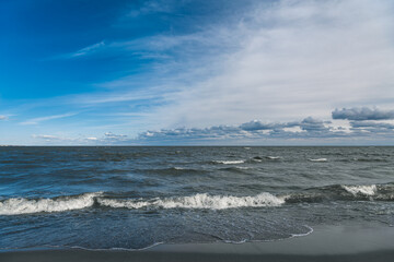 Obraz premium Scenery of Hulun Lake in Hulunbuir, Inner Mongolia, China