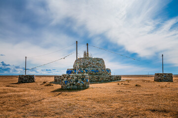 Fototapeta premium windmills in the countryside