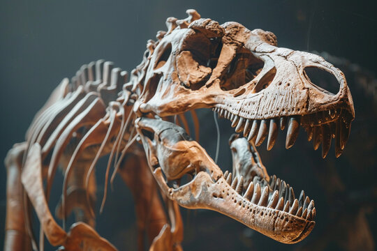 skeleton of a dinosaur, Tyrannosaurus Rex