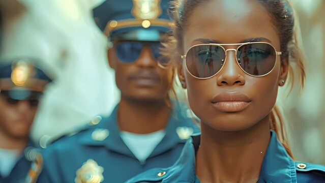 Police officers promote conservation DIY meditation cooking travel and mindfulness. Concept Law Enforcement, Conservation, DIY, Meditation, Cooking, Travel, Mindfulness