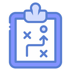 Obraz premium business plan icon