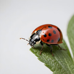 ladybird on a leaf