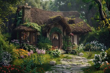 old house in the forest