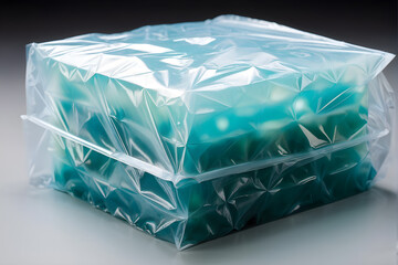 Durable plastic wrap, a key tool for securing goods during transportation, ideal for logistics and freight services