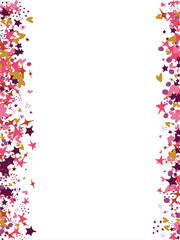 confetti, hearts, stars for promotions and events . party, diary, decorate, event. Vector illustration.