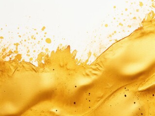 Gold splash banner watercolor background for textures backgrounds and web banners texture blank empty pattern with copy space for product 