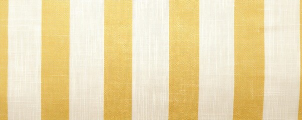 Gold white striped natural cotton linen textile texture background blank empty pattern with copy space for product design or text copyspace mock-up 