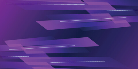 Abstract dark blue purple gradient background with diagonal geometric shapes and lines.eps10