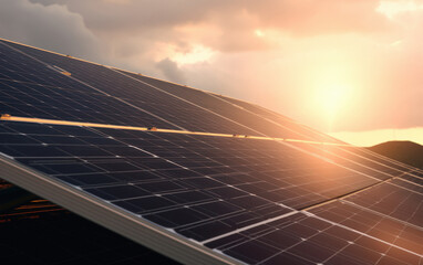 Sun energy icon solar panel