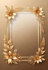 Birthday background frame with empty copy space for text
