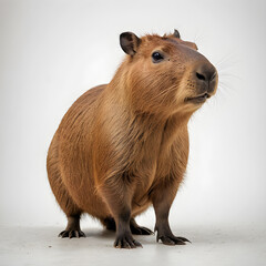 Fototapeta premium Capybara isolated on white background