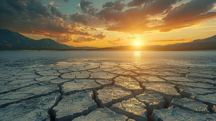 cracked earth, global warming, climate change, drought, desertification