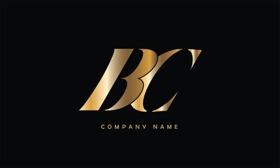 BC, CB, B, C Abstract Letters Logo Monogram