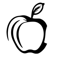 Unique apple Svg 