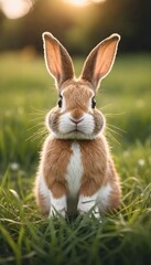 Cute and lovely rabbit