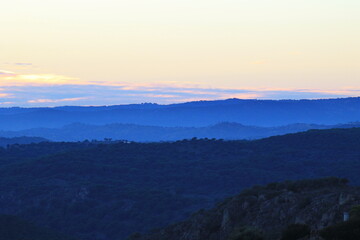 Obraz premium Atardecer en Sierra Morena, Andujar, Jaen - 9