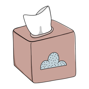 recommend clip art: Tissue box illustration vector icon