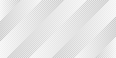 Abstract thin diagonal repeatable lines background, rows of slanted gray lines, slanted parallel gradient stripes wallpaper, geometric stripes grid template texture