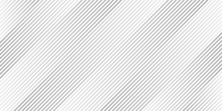 Abstract thin diagonal repeatable lines background, rows of slanted gray lines, slanted parallel gradient stripes wallpaper, geometric stripes grid template texture