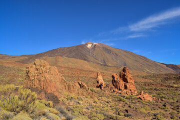 Teide volcano in winter, Tenerife, Canary islands