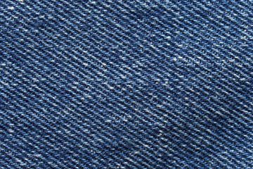 Blue jean texture. Blank denim cloth textile background. Soft fabric. Flat cotton surface. Grunge...