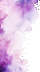 Lavender splash banner watercolor background for textures backgrounds and web banners texture blank empty pattern with copy space for product 