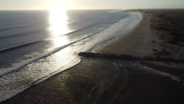Disfrutando el atardecer