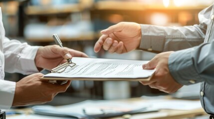 The Confirmation of a Business Agreement