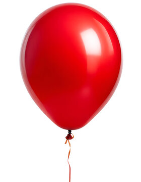 Illustration of red balloon