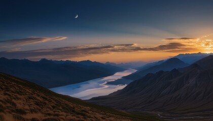 Obraz premium Twilight Revelations: When Day Meets Night