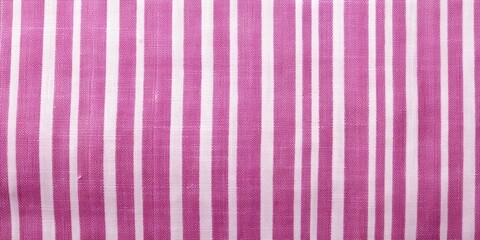 Magenta white striped natural cotton linen textile texture background blank empty pattern with copy space for product design or text copyspace mock-up 