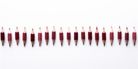 Maroon crayon drawings on white background texture pattern with copy space for product design or text copyspace mock-up template for website 