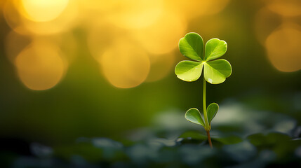 Four leaf clover, St. Patrick's Day