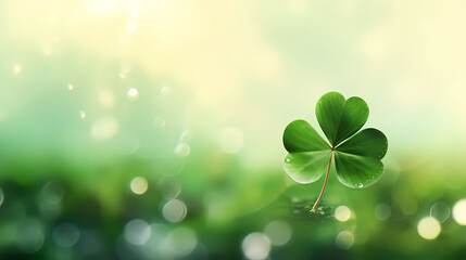 Four leaf clover, St. Patrick's Day