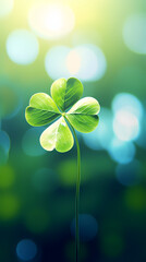 Four leaf clover, St. Patrick's Day