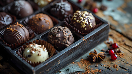 A box of chocolates