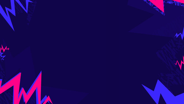 ICC Mens T20 Cricket World Cup 2024 in America theme elements on blue Background Social Media Post, Vector Illustration