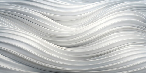 Fototapeta premium Abstract background with wavy lines in gray colors