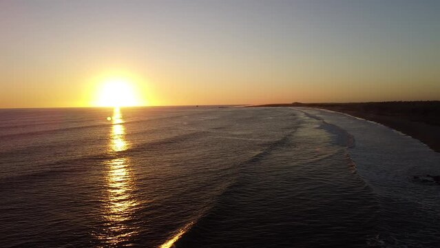 Disfrutando el atardecer
