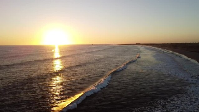 Disfrutando el atardecer