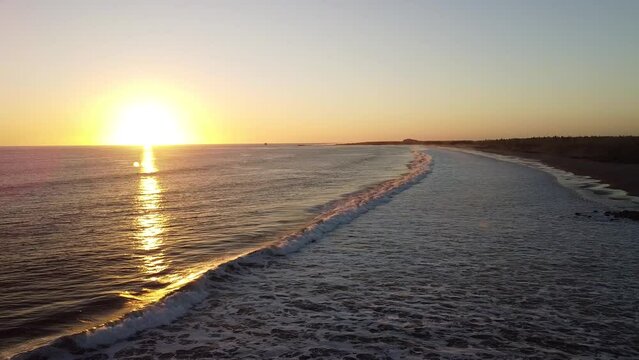 Disfrutando el atardecer