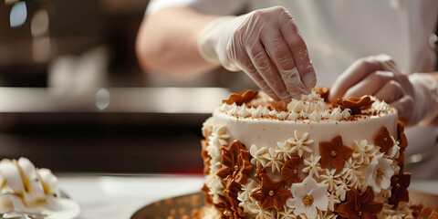 Confectionery Art: Mastering Cake Decoration, Sweet Designs: The Craft of Cake Decorating"

