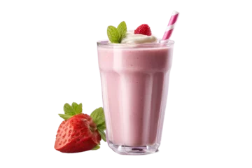 Fototapete Rund milkshake juice glass and cup cutouts ,strawberry shake cup cut outs  ,juice cut outs  © Graphicpoint
