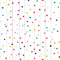 Trendy Digital Art: Lively Dots and Dynamic Abstract Lines
