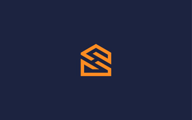 letter sh with house logo icon design vector design template inspiration