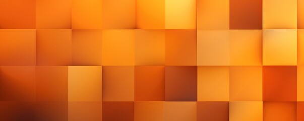 Orange abstract background with autumn colors textured design for Thanksgiving, Halloween, and fall. Geometric block pattern with copy space