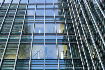 Corporate building, financial district, London