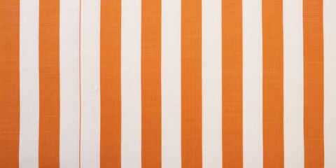 Orange white striped natural cotton linen textile texture background blank empty pattern with copy space for product design or text copyspace mock-up 
